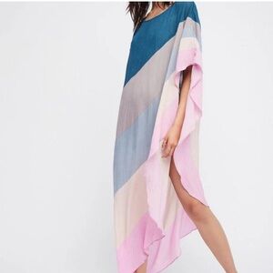 Free People Asymmetrical cover up dress